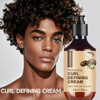 Men's Curl Defining Cream with Castor Oil for Frizz Control
