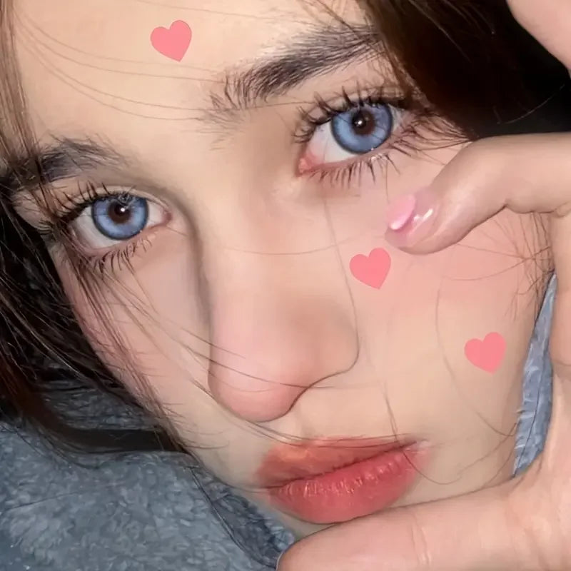Colorful Heart Hydrocolloid Pimple Patches for Acne Treatment