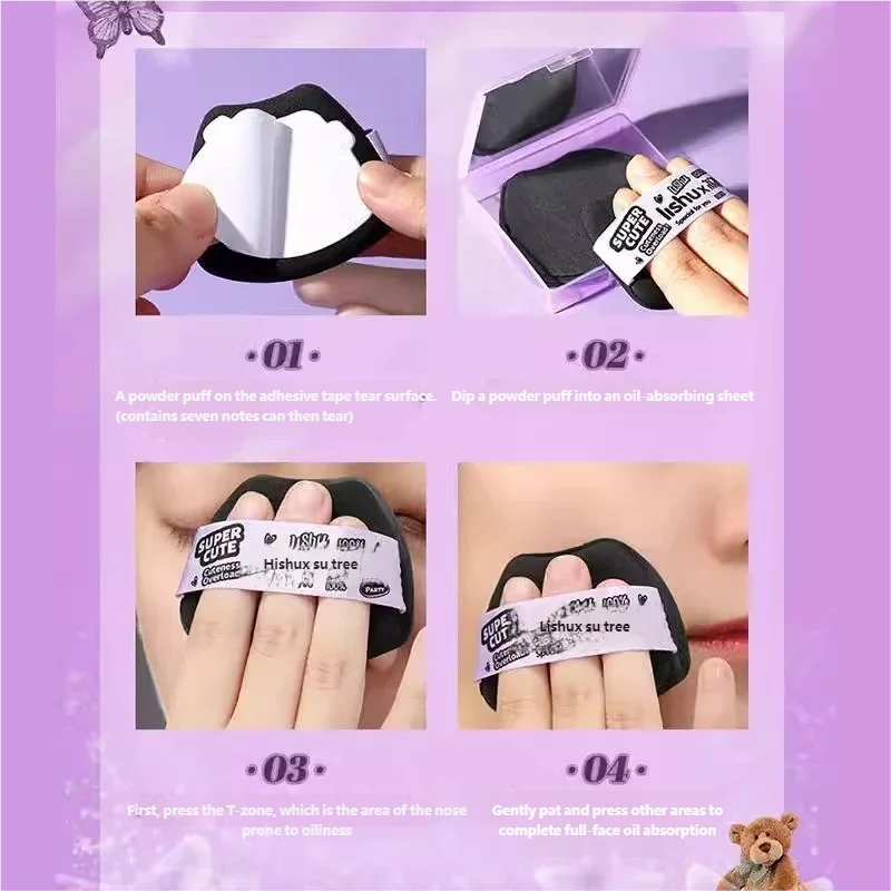 Oil-Absorbing Face Sheets with Mirror Case