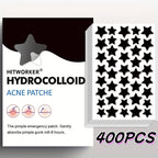 Star-Shaped Hydrocolloid Acne Patches for Fast Blemish Healing