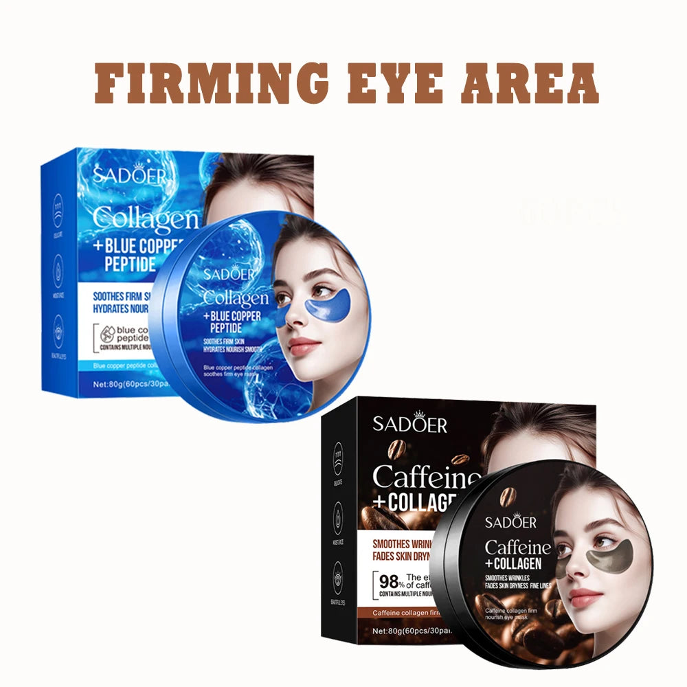 Caffeine Collagen Eye Patches for Anti-Aging and Puffiness