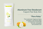 3-Pack Aluminum-Free Natural Deodorant Sticks