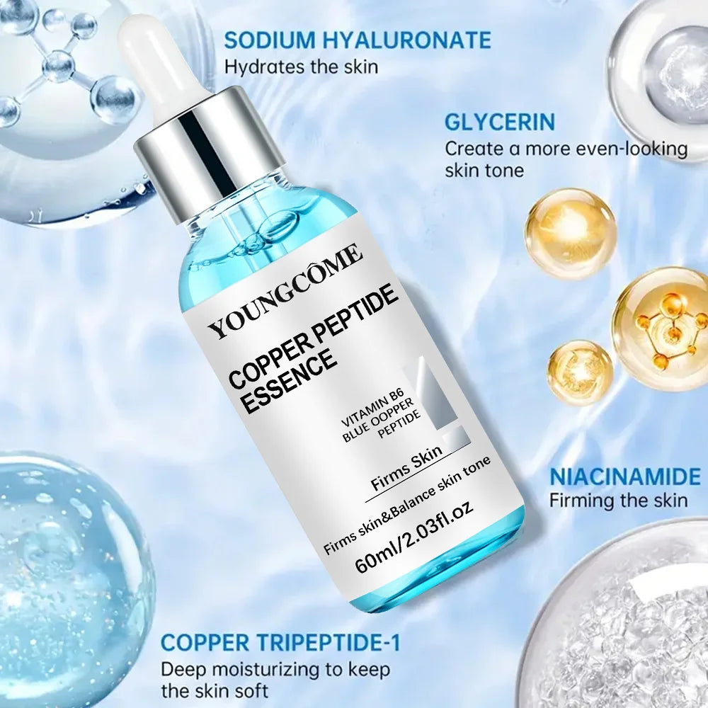 Copper Peptide Firming Face Serum for Youthful Skin - 3
