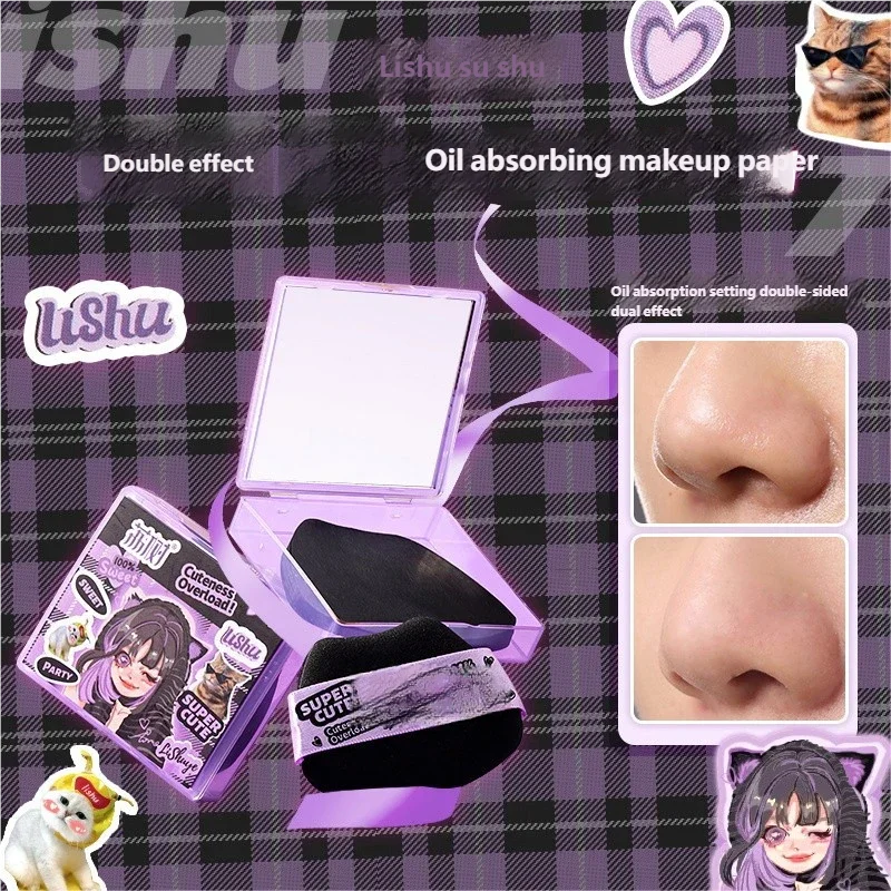 Oil-Absorbing Face Sheets with Mirror Case - 3