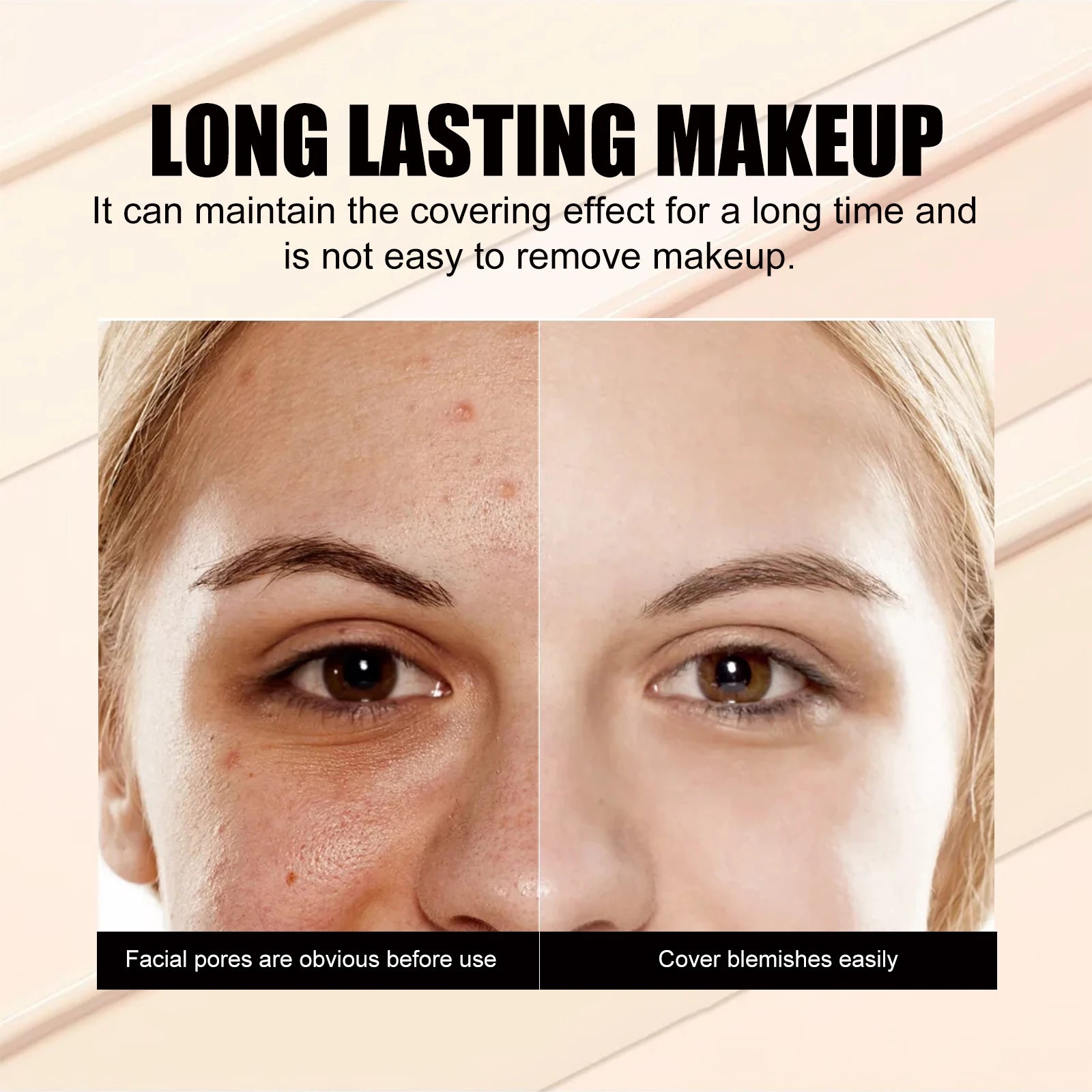 3-Color Cream Concealer Palette for Flawless Coverage - 9