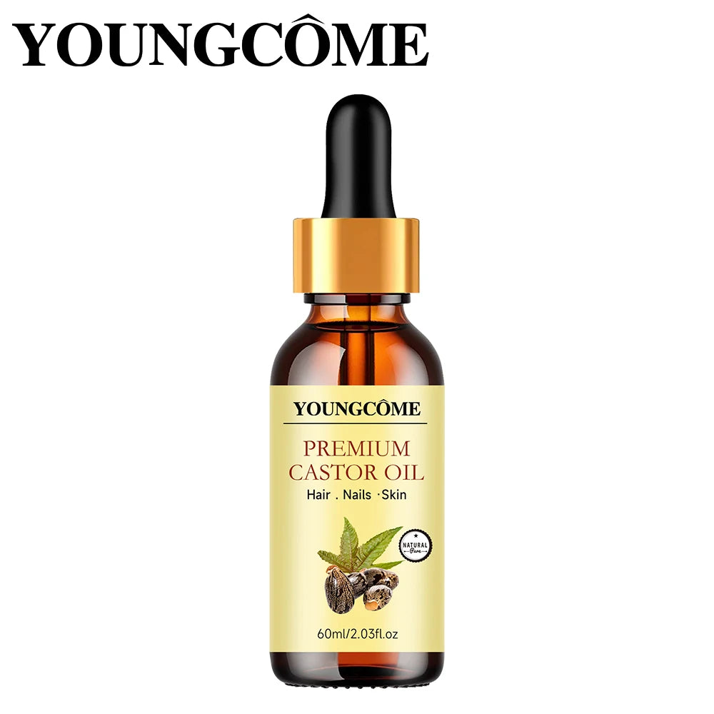 Pure Organic Castor Oil for Hair and Skin Care - 9