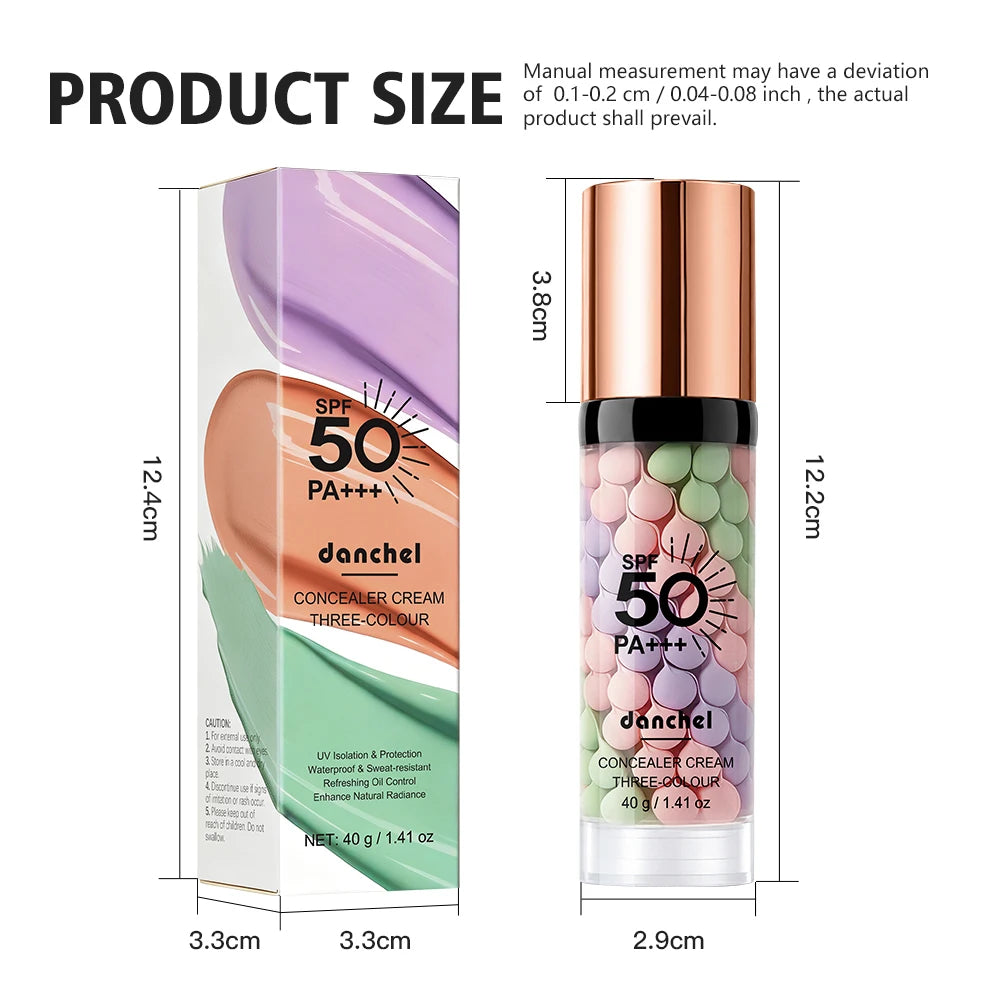 3-in-1 Color Correcting Makeup Primer with SPF 50 - 15