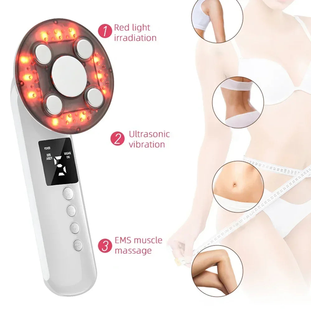 3-in-1 Ultrasonic Body Sculpting and Skin Tightening Massager