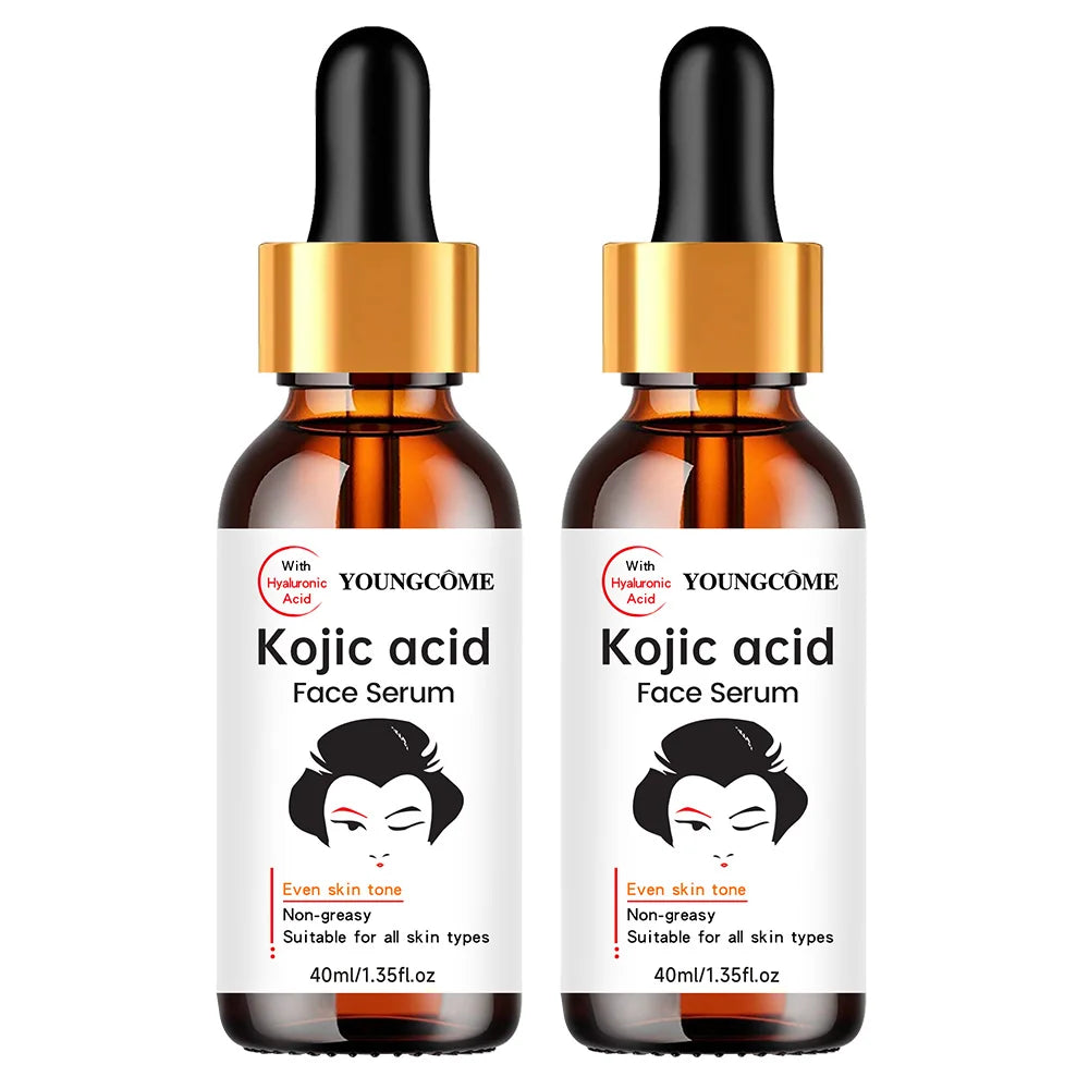 Brightening Kojic Acid Serum for Dark Spots and Even Skin Tone - 10