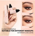Waterproof Double-Wing Eyeliner Stamp for Perfect Wings