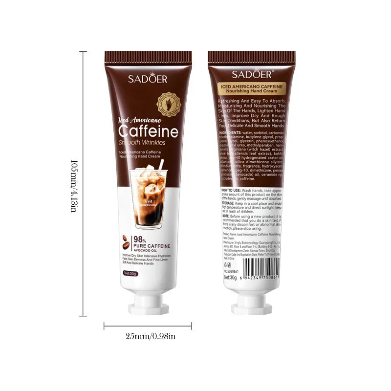 Caffeine Infused Moisturizing Hand Cream Set - 17