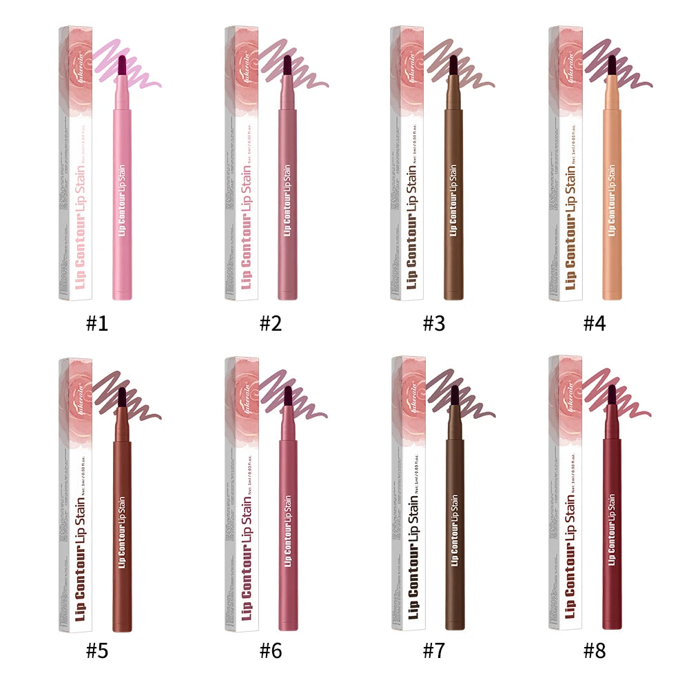 2-in-1 Dual-Sided Long-Lasting Lip Contour & Stain