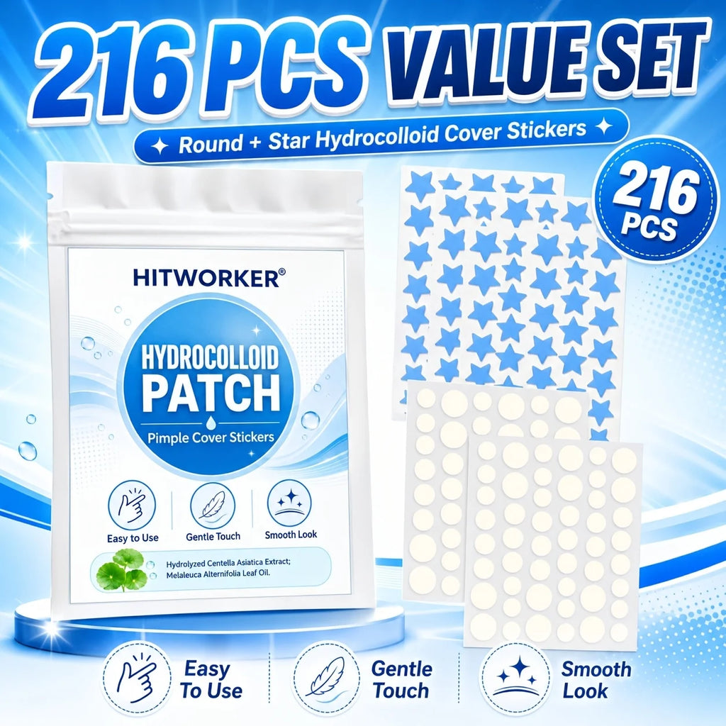 Invisible Hydrocolloid Acne Pimple Patches
