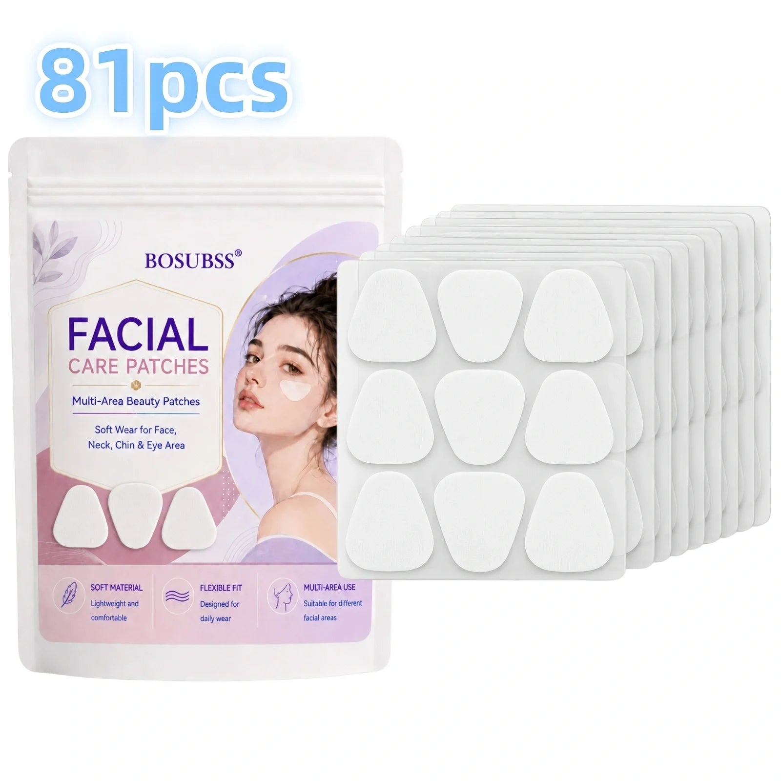 Smoothing Facial Care Patches for Fine Lines - 14