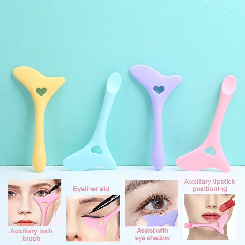 Multifunctional Silicone Makeup Stencil Tool - 10