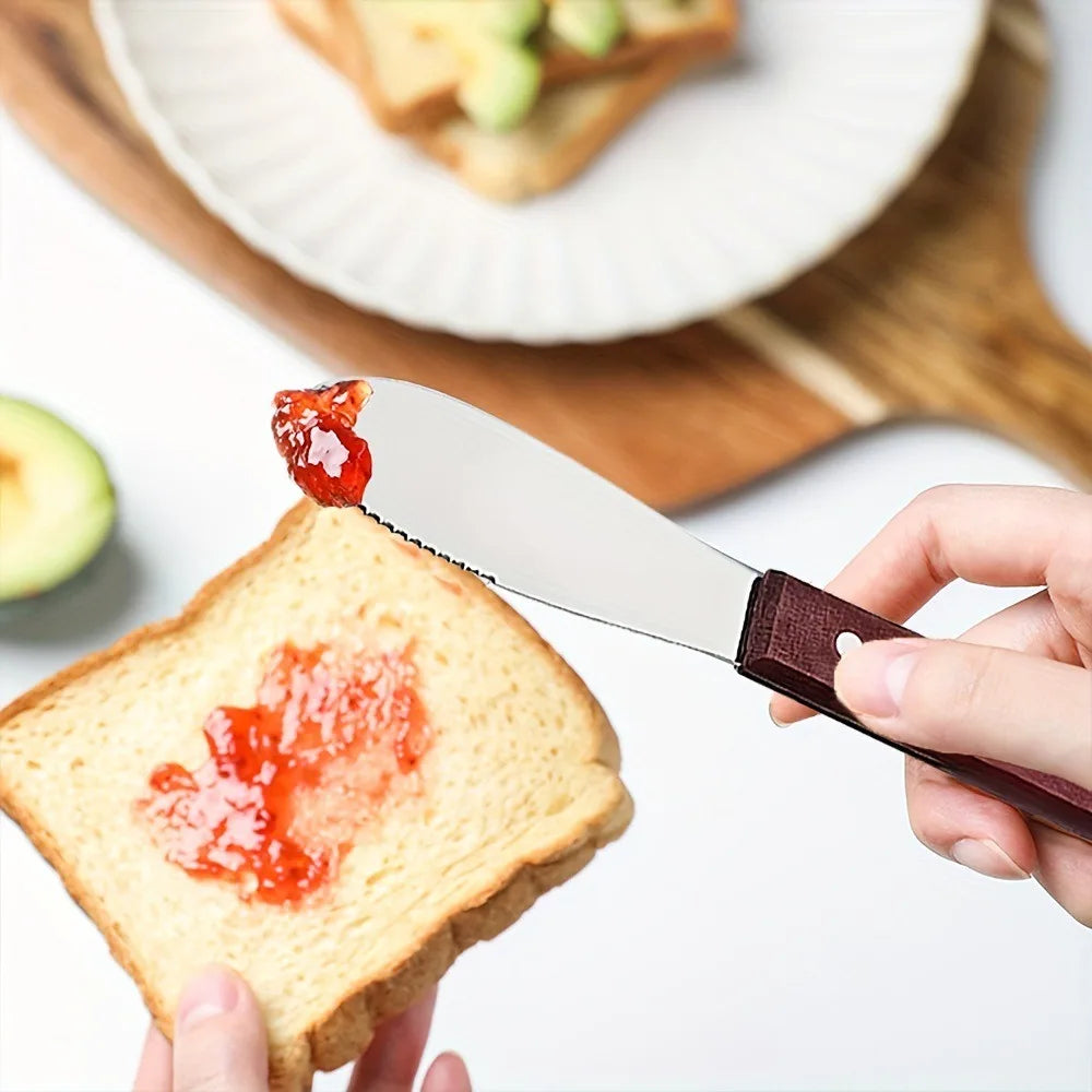 Stainless Steel Butter Knife and Cream Spreader