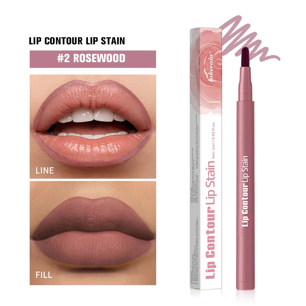 2-in-1 Dual-Sided Long-Lasting Lip Contour & Stain