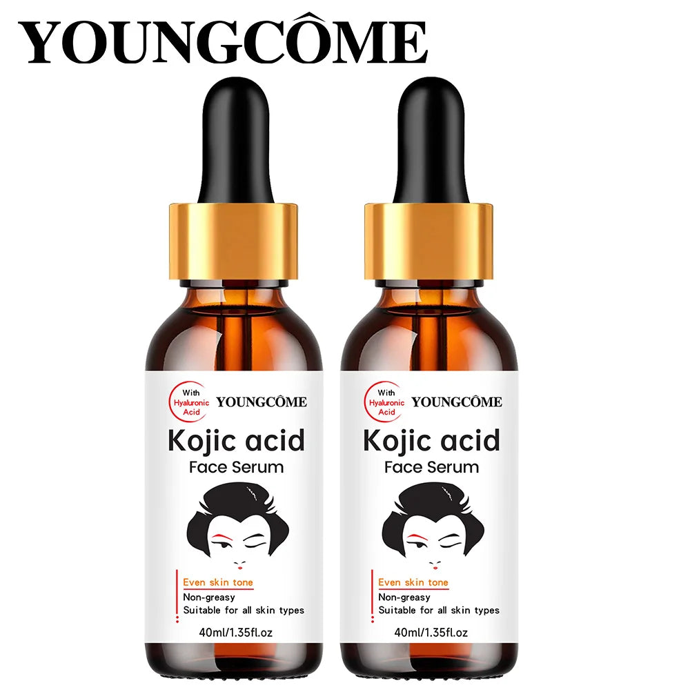 Brightening Kojic Acid Face Serum for Even Skin Tone - 7