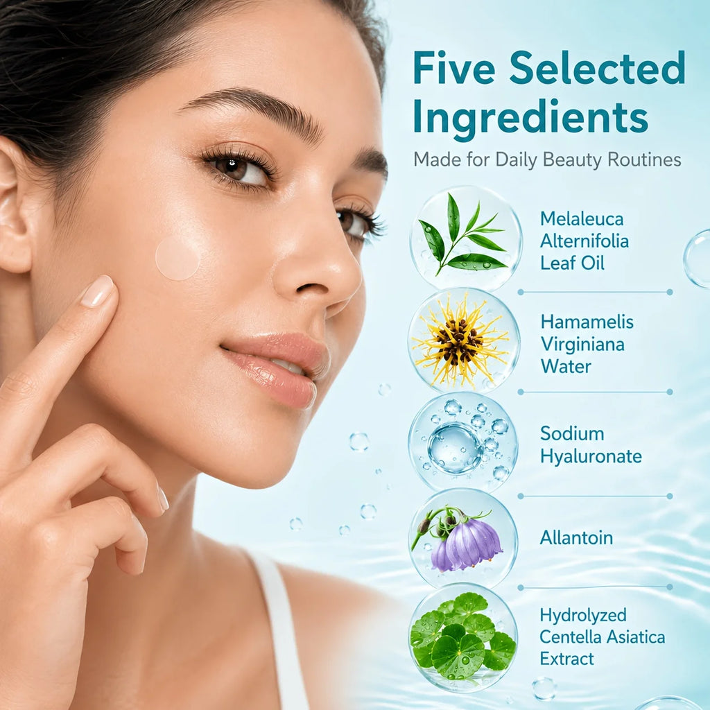 Invisible Hydrocolloid Acne Patch Set for Fast Blemish Healing