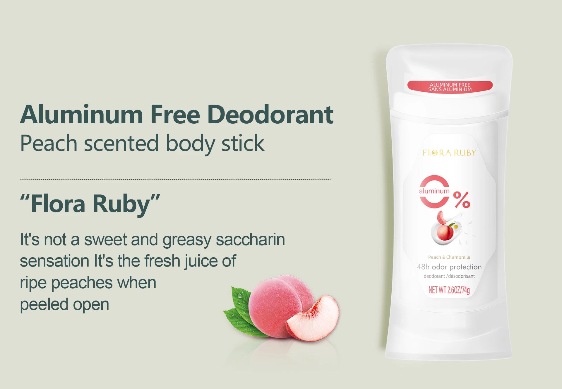 Natural Aluminum-Free Deodorant Stick Set - 15