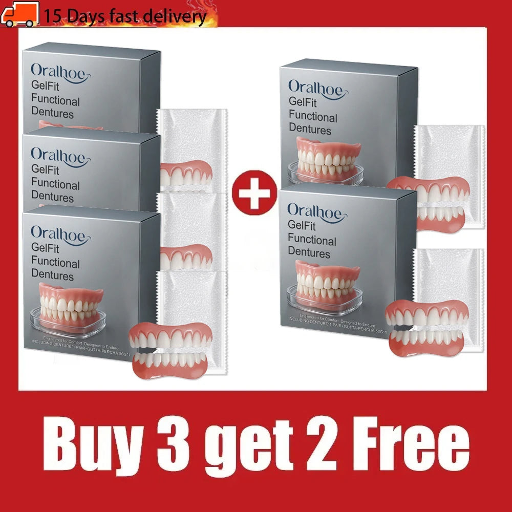 Comfortable Temporary Denture Smile Kit - 9