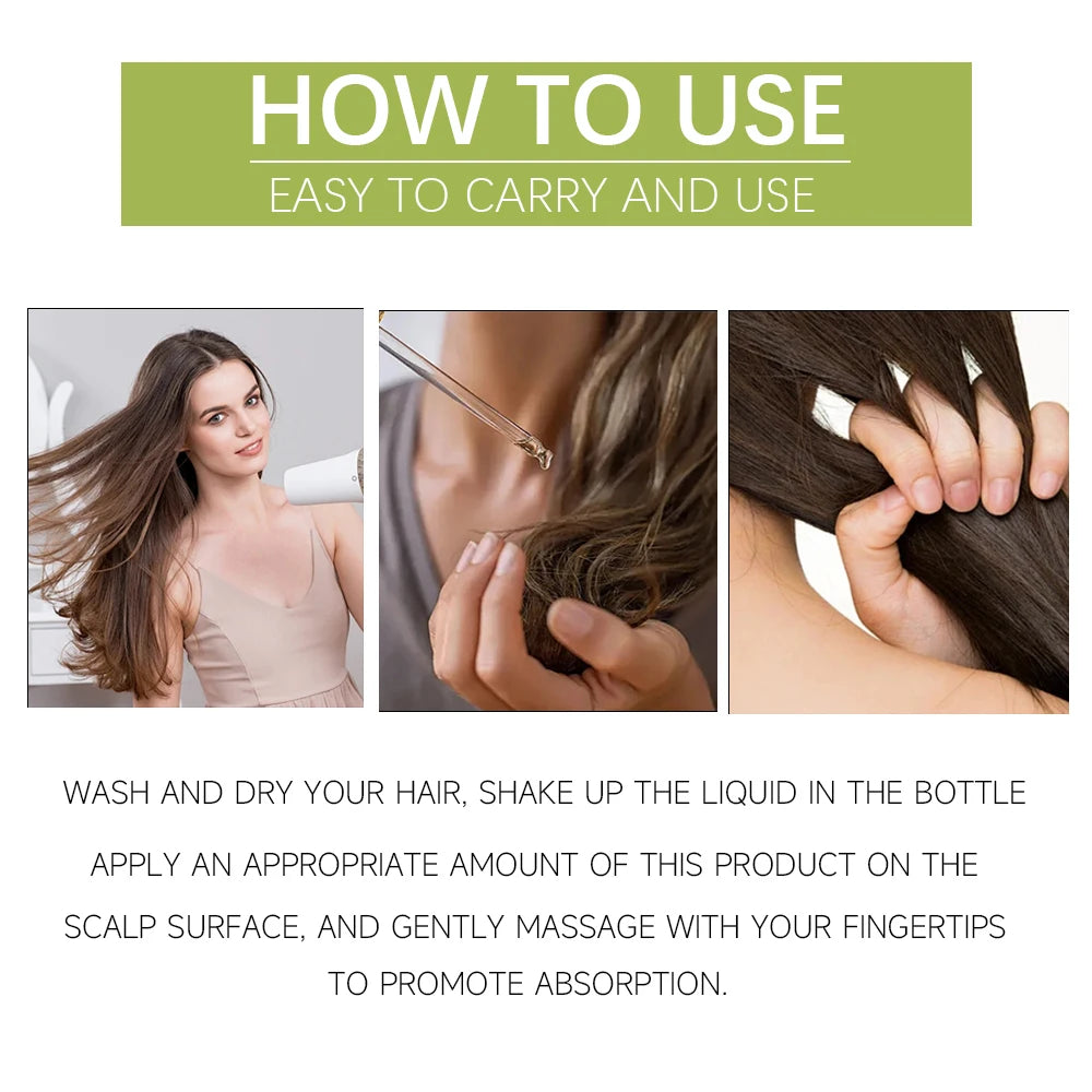 10-in-1 Hydrating Hair Essence Oil for Smooth Shine - 10