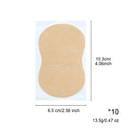 Disposable Underarm Sweat Absorbing Pads