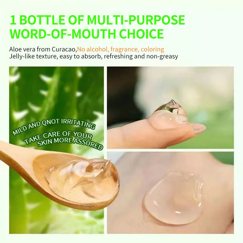 99% Natural Aloe Vera Soothing Gel for Face and Body