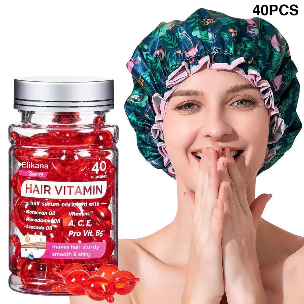 Avocado & Argan Oil Hair Vitamin Serum Capsules