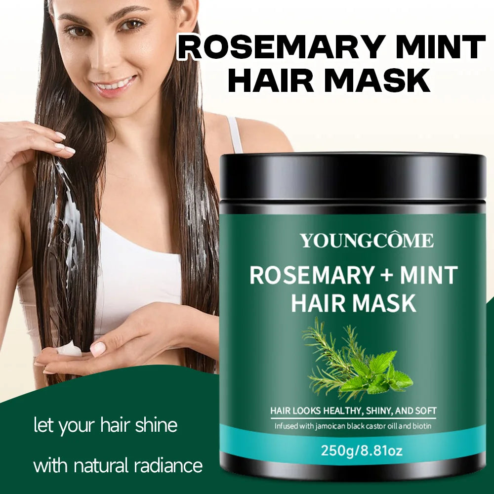 Rosemary Mint Hair Mask for Repair and Shine - 10