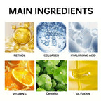 Hydrating Collagen & Retinol Face Cream and Serum Set