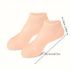 Moisturizing Silicone Gel Socks for Dry Cracked Feet