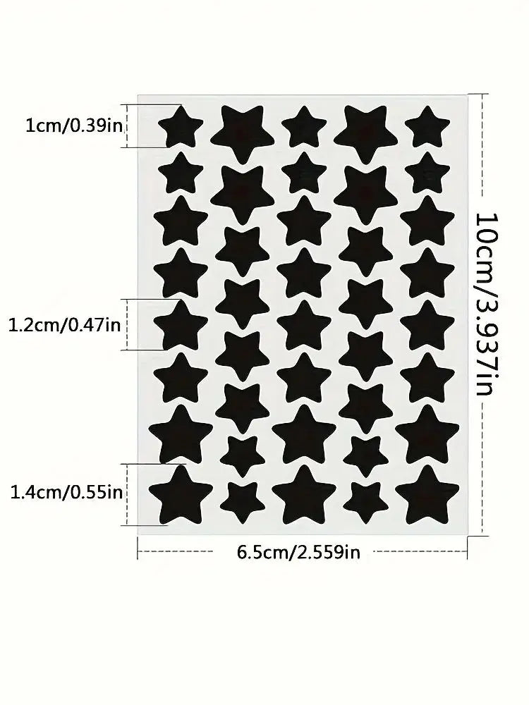 Star-Shaped Hydrocolloid Acne Pimple Patches (240 Count)
