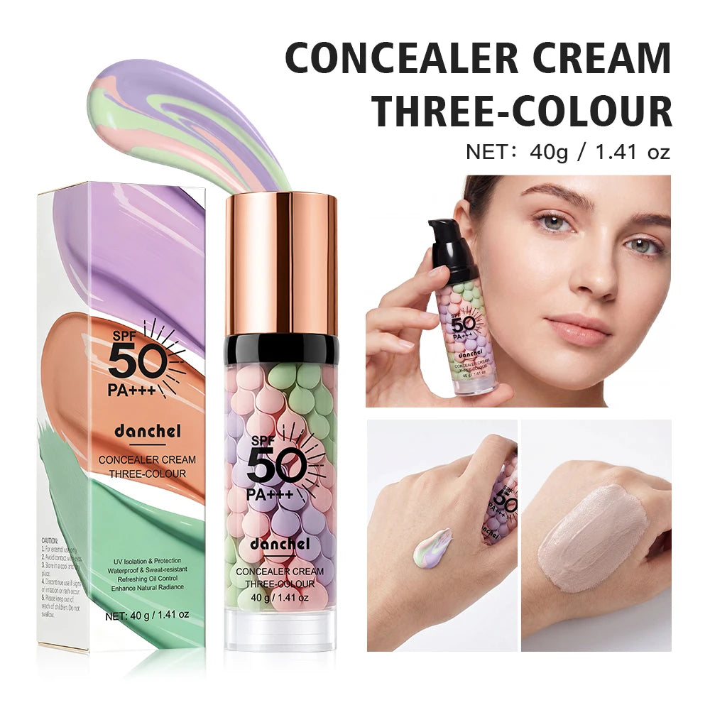 3-in-1 Color Correcting Makeup Primer with SPF 50