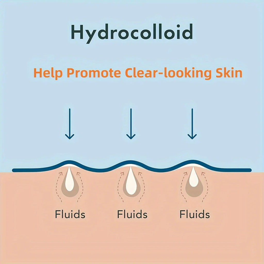 Invisible Hydrocolloid Acne Pimple Patches