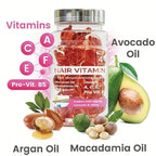 Avocado & Argan Oil Hair Vitamin Serum Capsules
