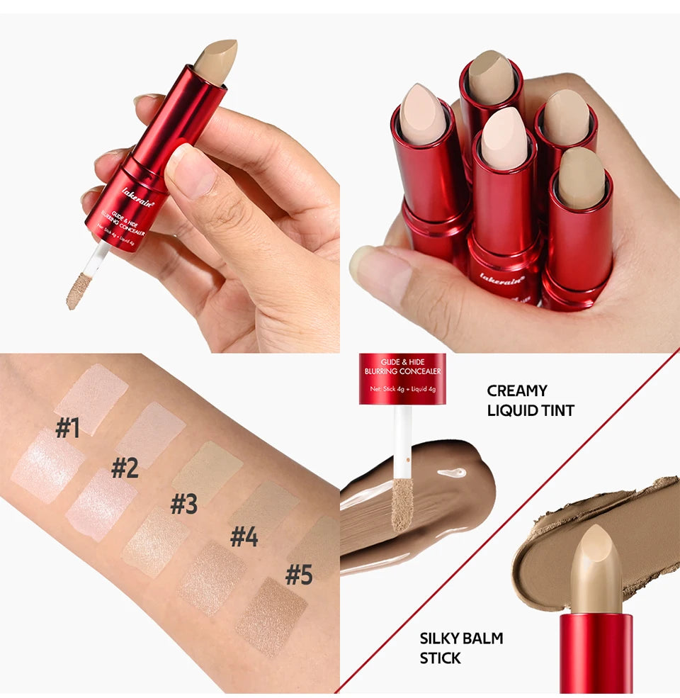 2-in-1 Full Coverage Blurring Concealer and Foundation - 16