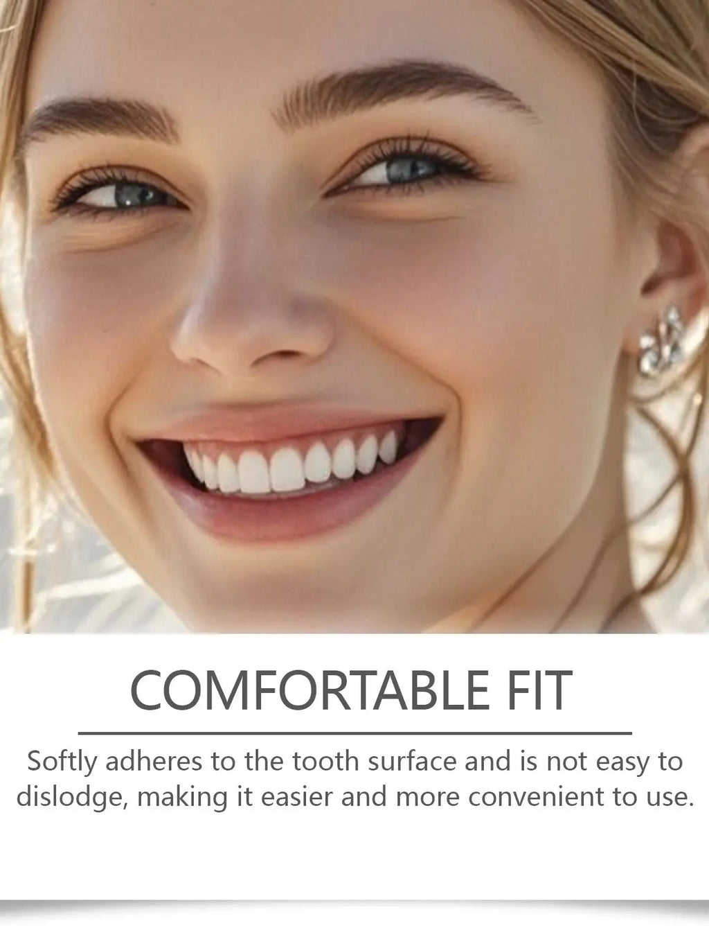 Flexible Teeth Whitening Smile Strips for Daily Oral Care
