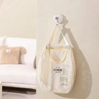 Wall-Hanging Mesh Organizer for Socks and Underwear