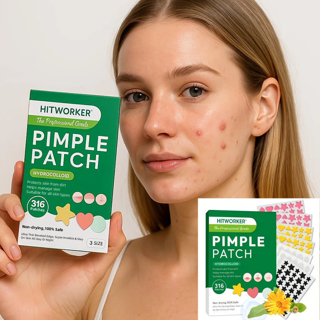 Cute Hydrocolloid Acne Pimple Patches