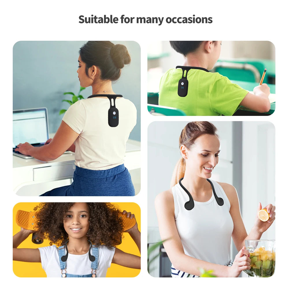 Smart Vibration Sensor Posture Corrector for Back Alignment - 6