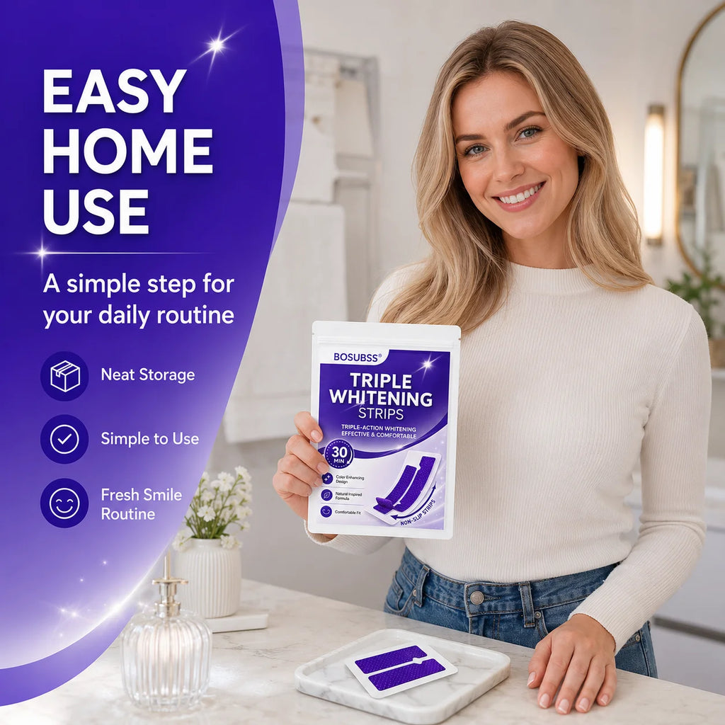 Professional At-Home Teeth Whitening Strips