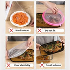 Elastic Disposable Food Covers for Kitchen Storage