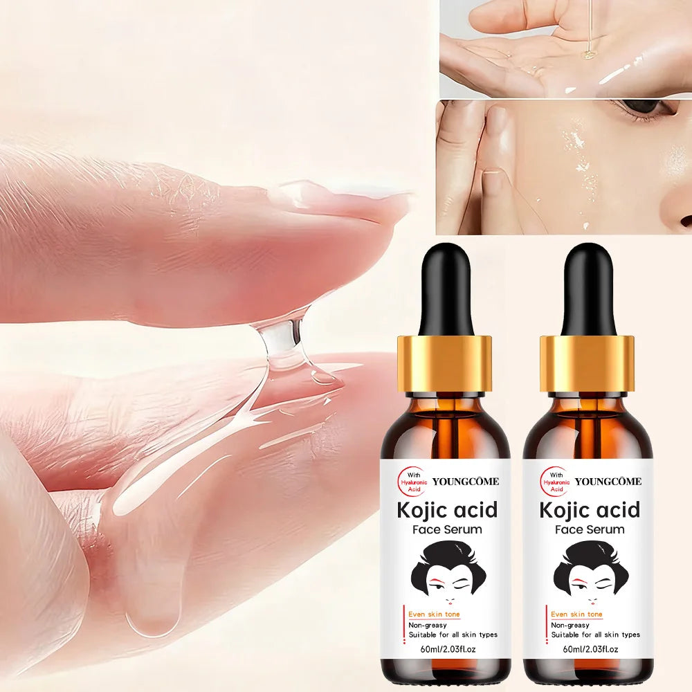 Brightening Kojic Acid Serum for Dark Spots and Even Skin Tone