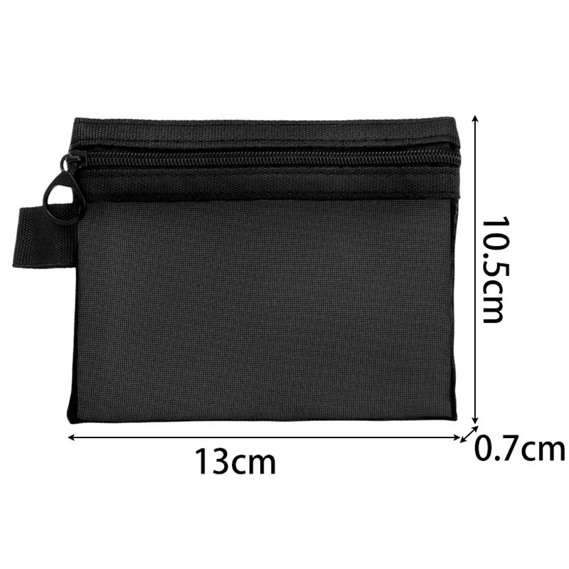 3-Piece Mesh Travel Toiletry and Makeup Organizer Set - 17