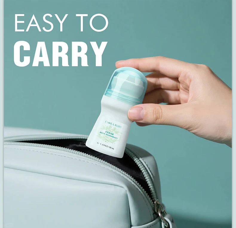 Natural Aluminum-Free Deodorant Roll-On