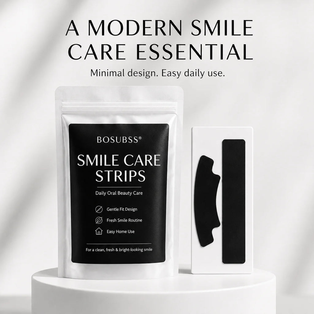 Flexible Teeth Whitening Smile Strips for Daily Oral Care