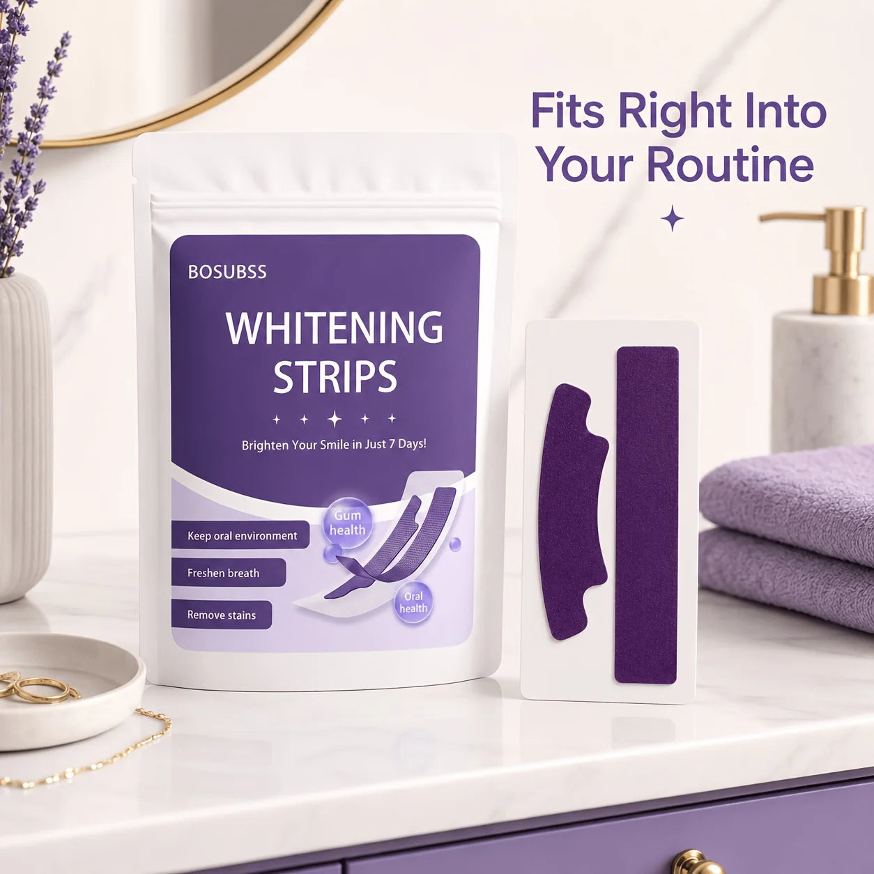 Professional Teeth Whitening Strips for a Radiant Smile