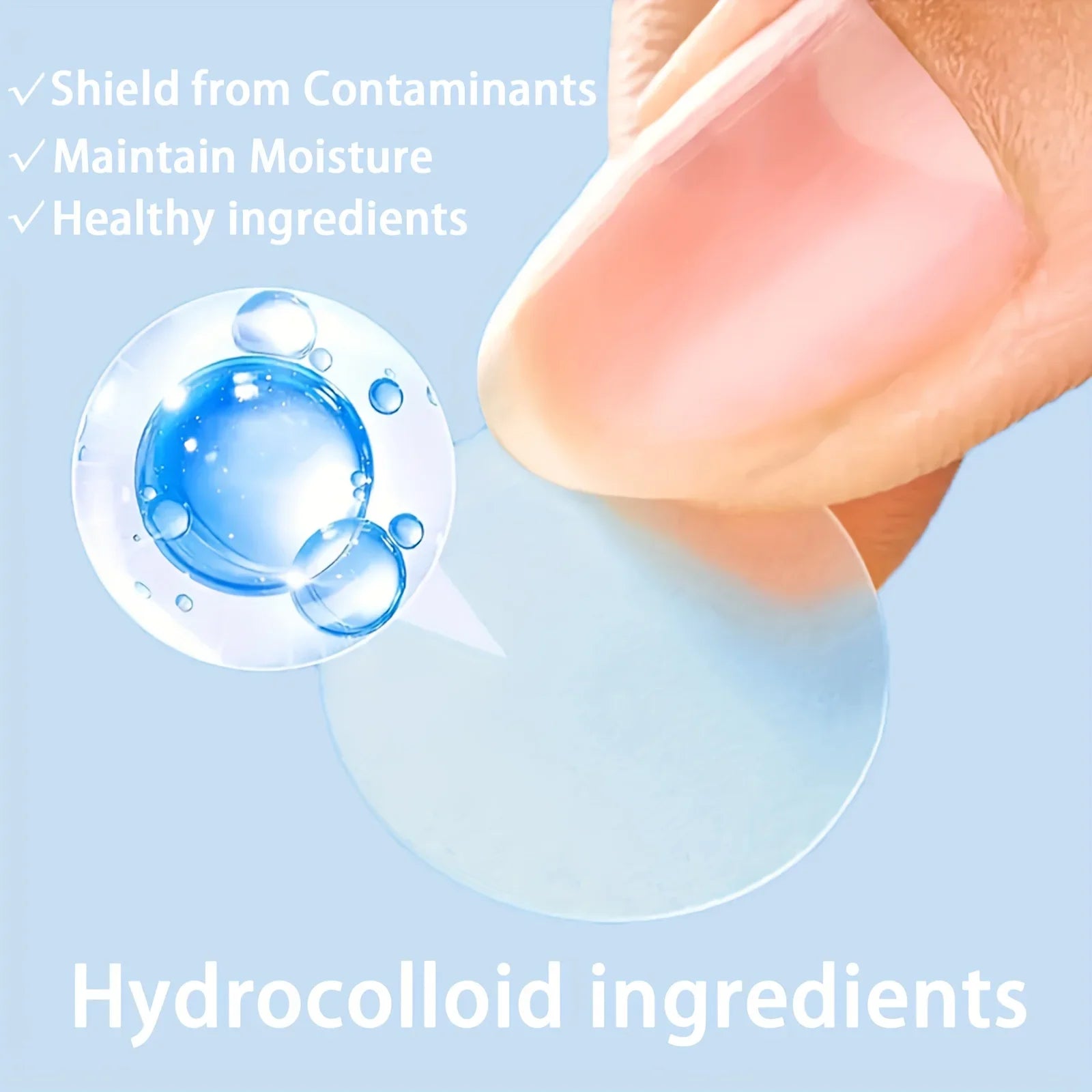 Hydrocolloid Acne Patches for Invisible Blemish Healing - 3