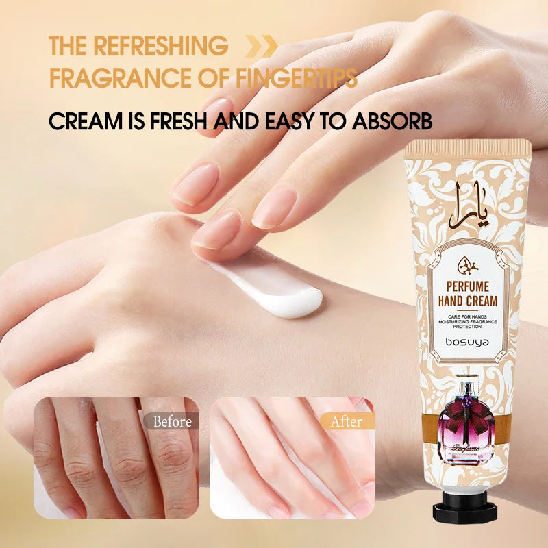 Moisturizing Plant Fragrance Hand Cream Set for Dry Skin